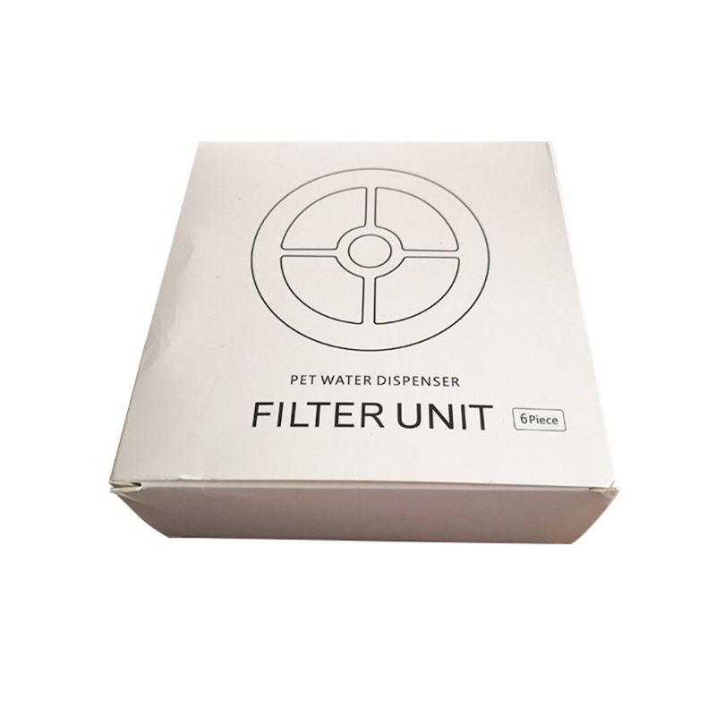 Bộ 6 Tấm Lọc Thay Thế Cho Vòi Nước Uống Của Thú Cưng