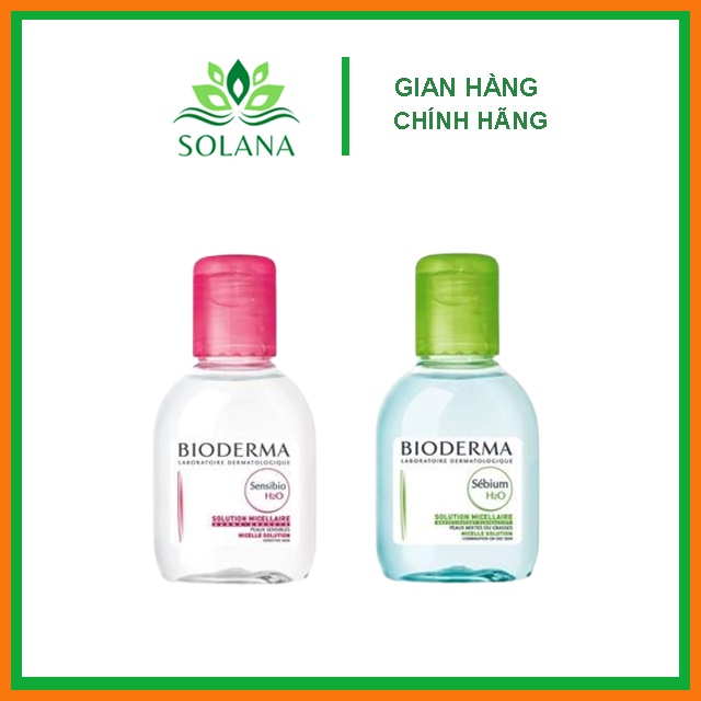 Nước Tẩy Trang BIO Pháp cho mọi loại da SOLANA