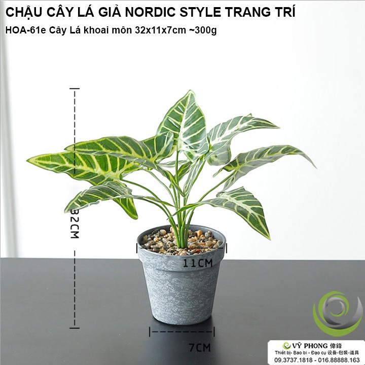 CHẬU CÂY LÁ GIẢ NORDIC TRANG TRÍ NHÀ CỦA ĐẠO CỤ CHỤP ẢNH SẢN PHẨM INS HOA-61