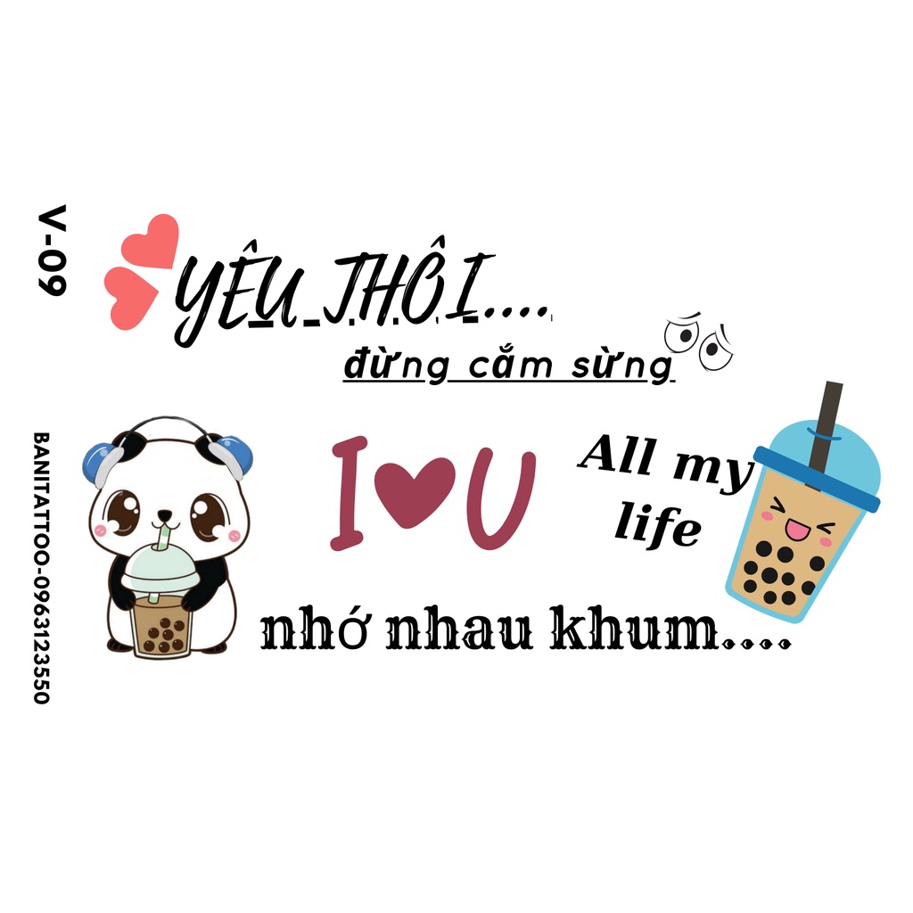 Hình xăm dán mẹ ôm con ý nghĩa