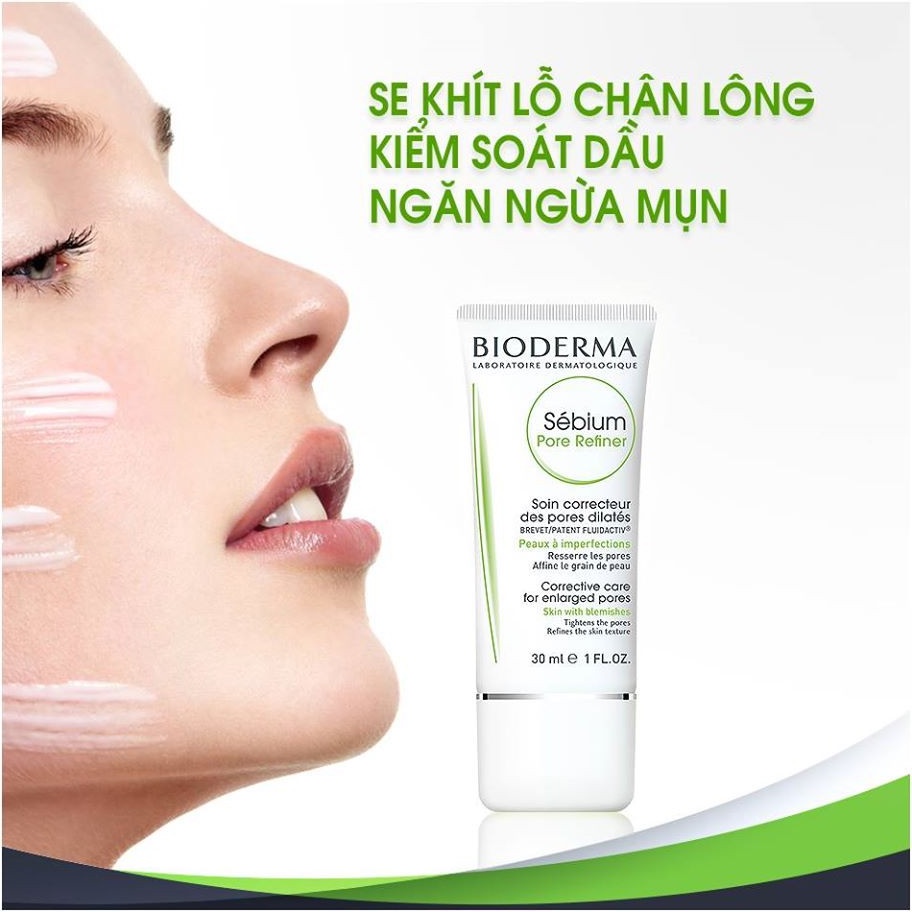 Kem Dưỡng Bioderma Sébium Pore Refiner Giúp Se Khít Lỗ Chân Lông, Giảm Bóng Nhờn 30ml