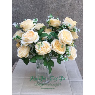 Hoa giả - Hoa Hồng italy Cực Đẹp