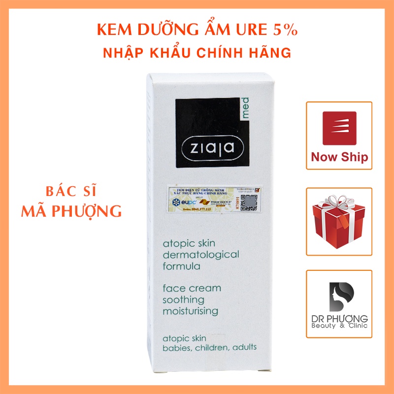 [ CHÍNH HÃNG ] Kem dưỡng ZIAJA URE 5% 50ml