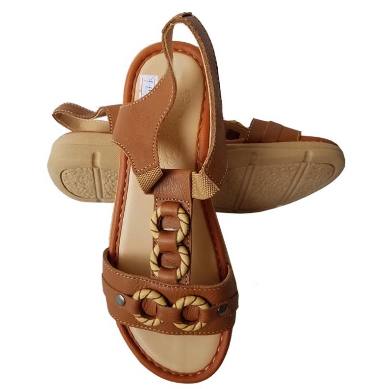 Giày Sandal Nữ Da Bò BIGGBEN Cao Cấp HKD013
