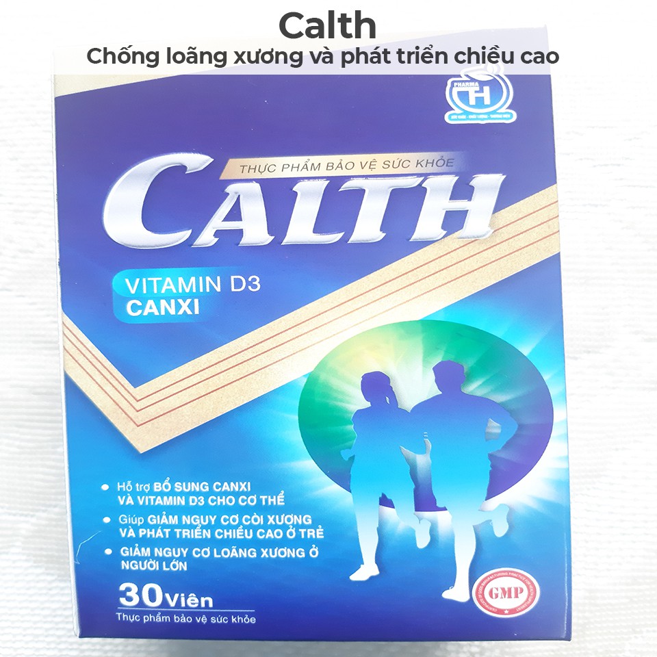 [GIÁ SỈ] CALTH - Viên uống tăng chiều cao, phát triển trí não, ngừa loãng xương