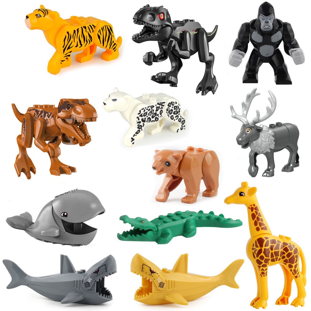 Bộ Đồ Chơi Lắp Ráp Hình Động Vật Cho Bé
