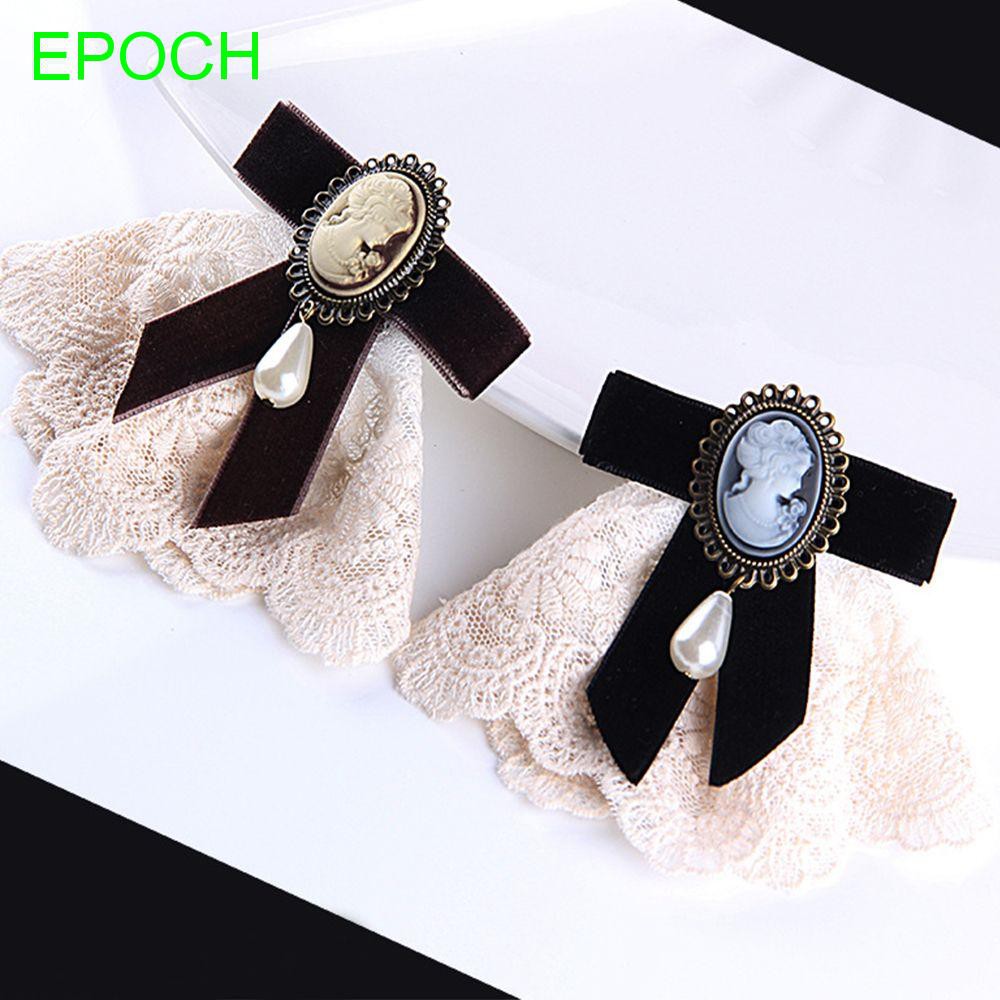 Ghim cài áo bằng nhung hình ruy băng cho nữ trong bữa tiệc