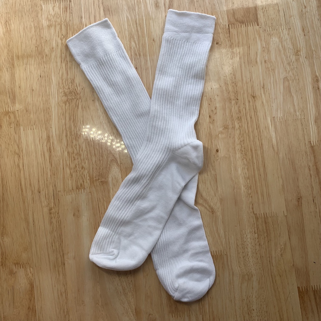 [RẺ VÔ ĐỊCH] Combo 5 đôi Tất Vớ Cao Cổ Thể Thao Nam Nữ Unisex Trắng Đen Siêu Co Giãn Cao Cấp