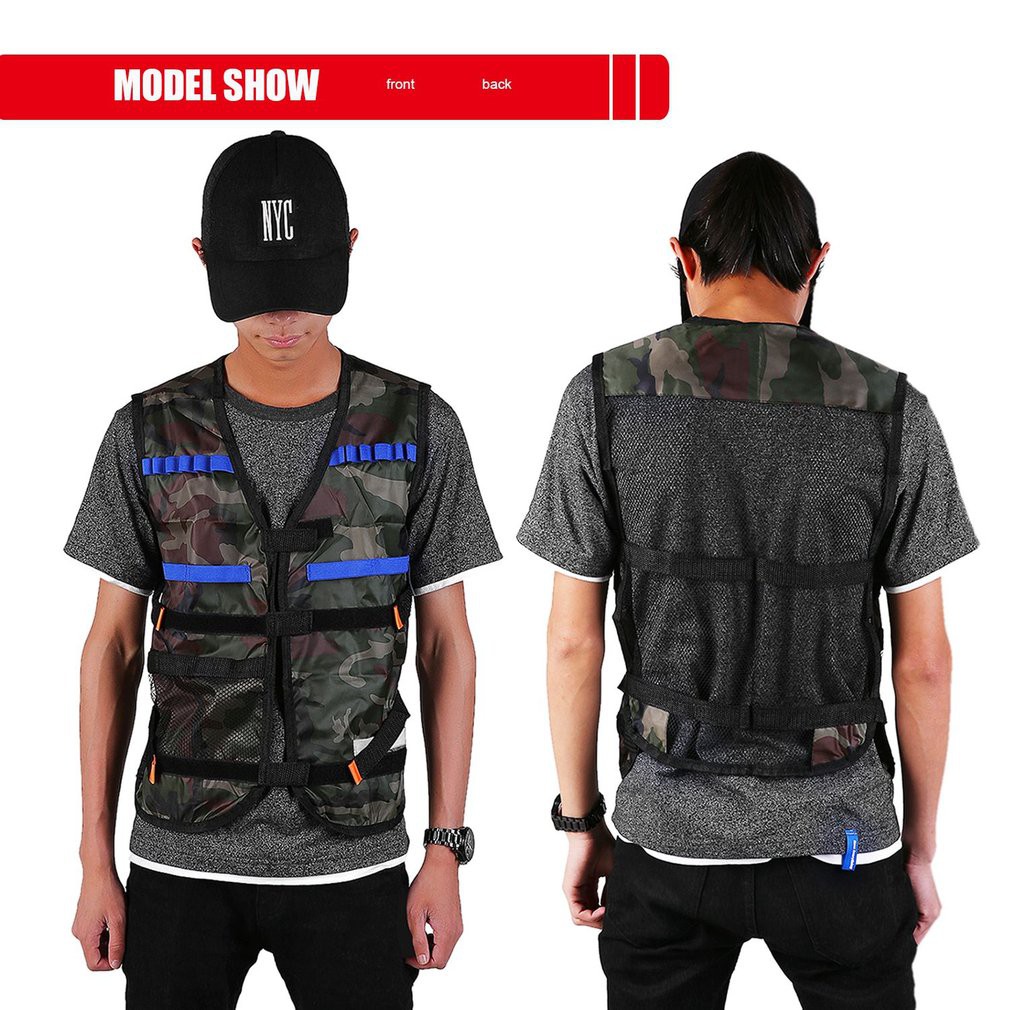 Áo Vest Mặc Ngoài Chơi Bắn Súng Nerf-Strike Elite