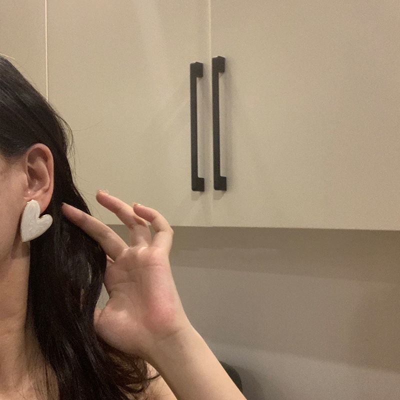 Khuyên Tai Hình Trái Tim Phong Cách Âu Mỹ Thời Trang