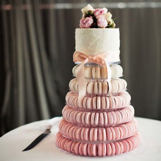 Tower Birthday Cake Stand Christmas macaron Rack Tool