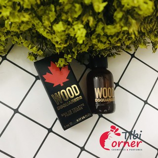 [ mini ] Nước hoa nam DSQUARED2 Wood Pour Homme EDT 5ml