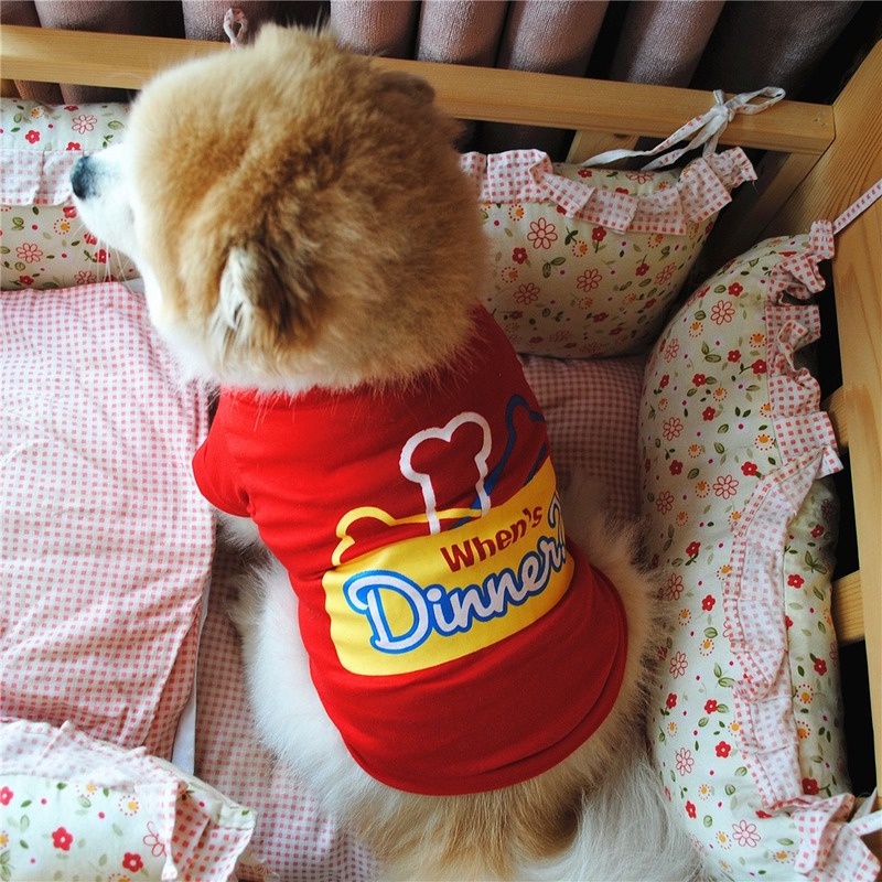 Áo khoác in họa tiết xương đáng yêu dành cho thú cưng