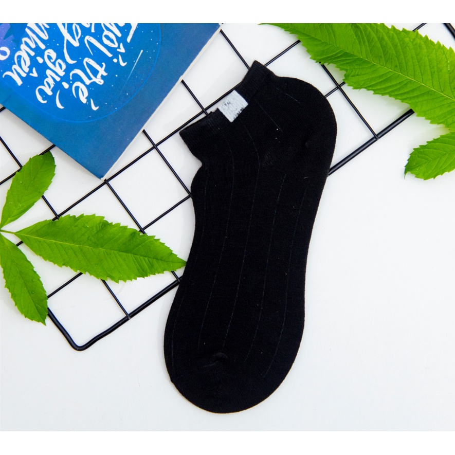 Vớ Nam Nữ cổ thấp, 100% Cotton cao cấp, mền mịn