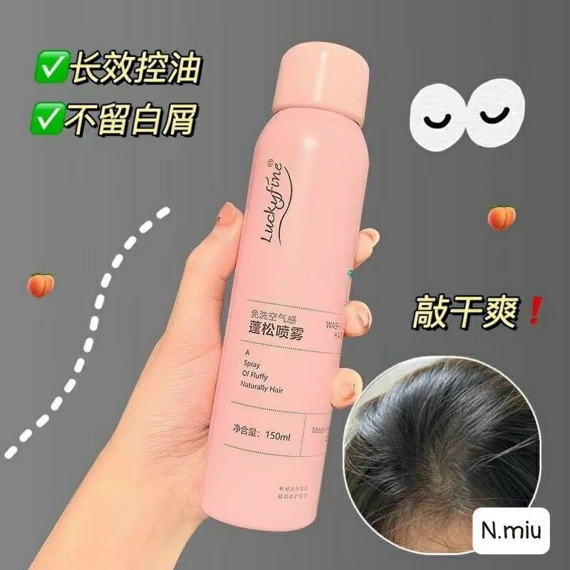 Xịt gội khô tóc lọ 200ml