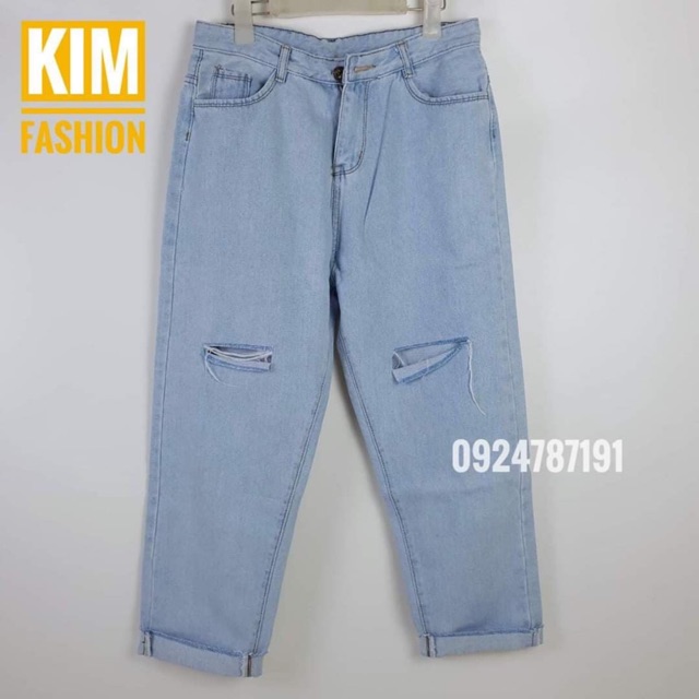 Quần baggy bigsize kimfashion, quần ulzzang form rộng bigsize BGD nhạt-69 từ 60-90kg