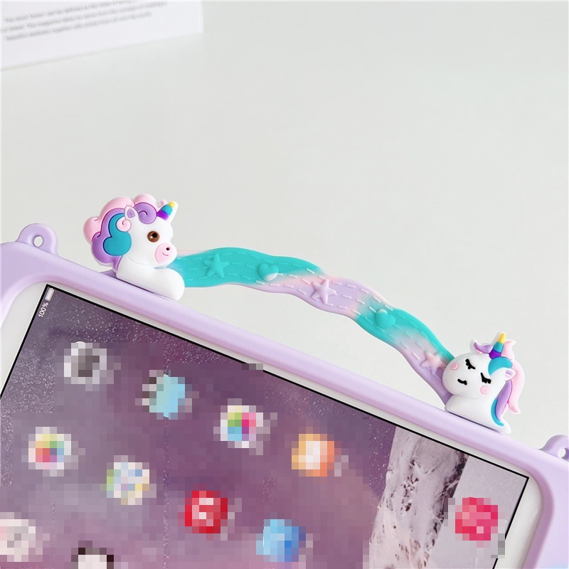 Ốp Máy Tính Bảng Silicon Có Dây Đeo Vai Cho Lenovo Tab M8 TB-8505F/8505X /M8  TB-8705F