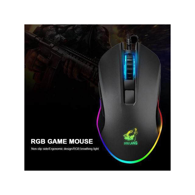 Combo Chuột Gaming V1 Led Tự Động Đổi Màu Và Lót Chuột Game | BigBuy360 - bigbuy360.vn