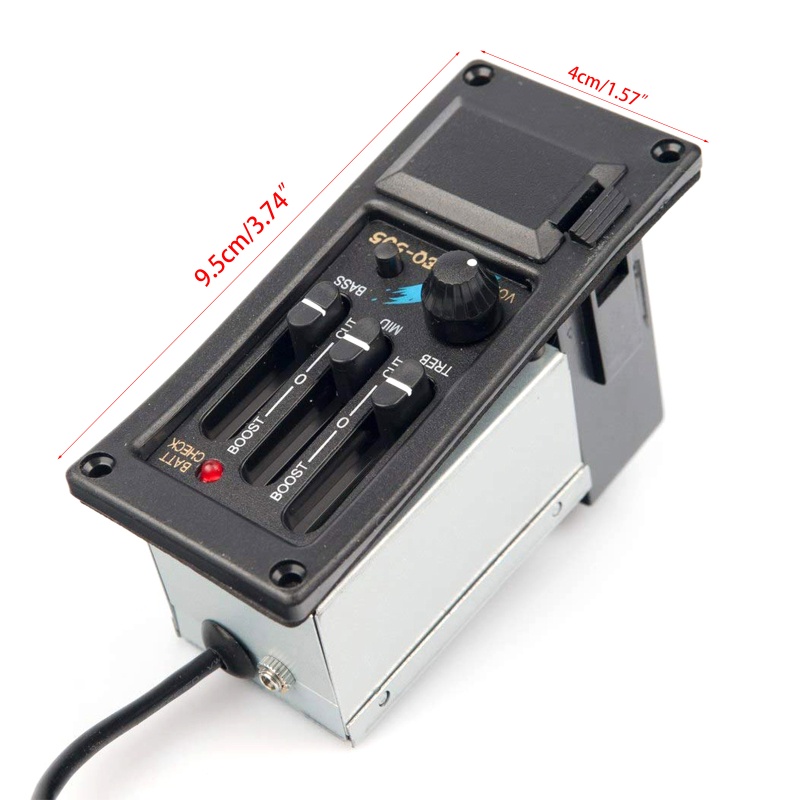 Bộ Cân Bằng EQ 3 Band Chuyên Dụng Cho Đàn Guitar EQ-505