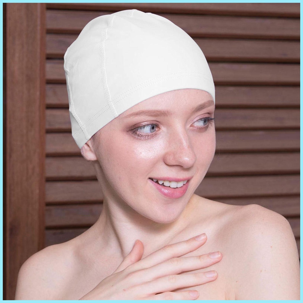 Mũ Bơi Chất Liệu PU Co Giãn Chống Thấm Nước Cho Nam Và Nữ