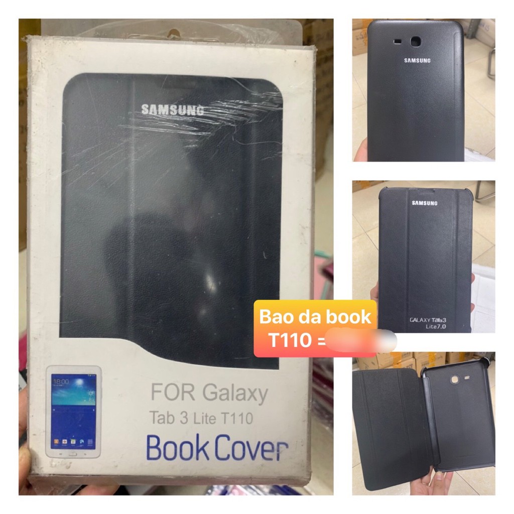 CHÍNH HÃNG, Giá tốt  Bao da Kaku cho T110 /  T111 / T116 / Galaxy Tab 3 lite / tab 3V / E 8.0 T377 Bao da chính hãng K