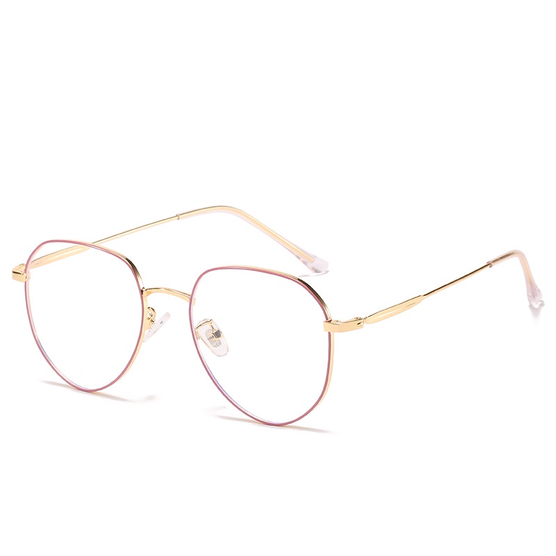 Mắt Kính Cận Thị Gọng Màu Xanh Dương Nhạt Cho Nam Nữ