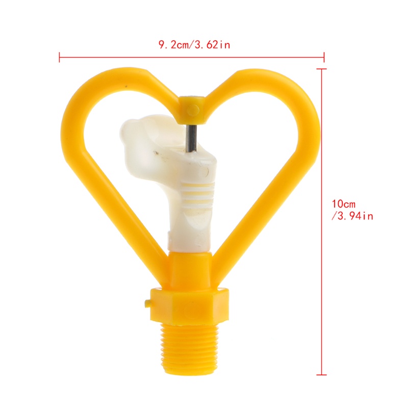 Vòi Phun Nước Xoay 360 Độ 1 / 2 &quot;Chuyên Dụng Cho Sân Vườn