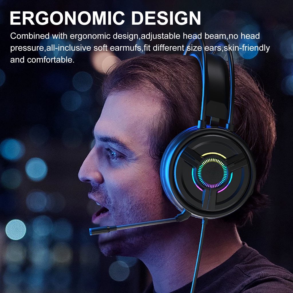 Tai nghe chụp tai có dây âm trầm hifi giảm tiếng ồn thiết kế trơn / tai mèo đáng yêu nghe nhạc chất lượng cao PSH-200