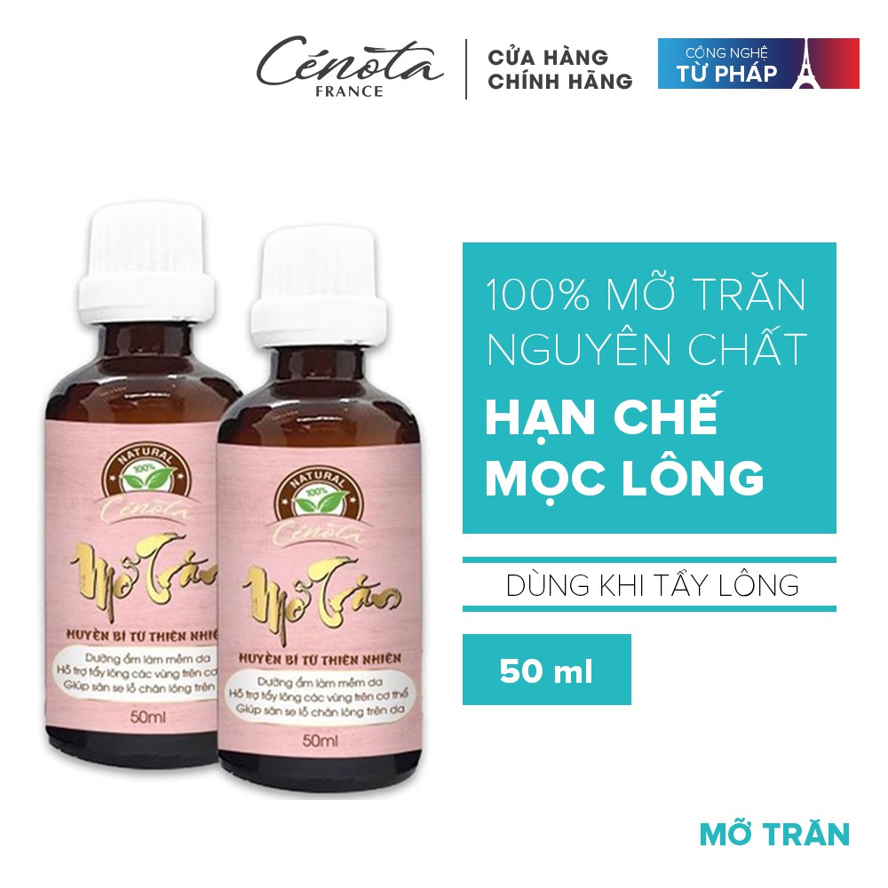 Mỡ trăn Cénota hỗ trợ tẩy lông 50ml