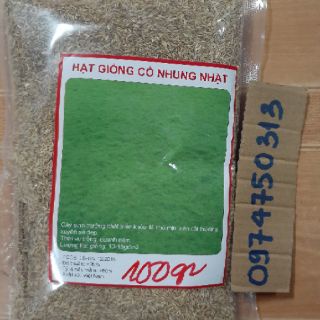 100GR HẠT GIỐNG CỎ NHUNG NHẬT