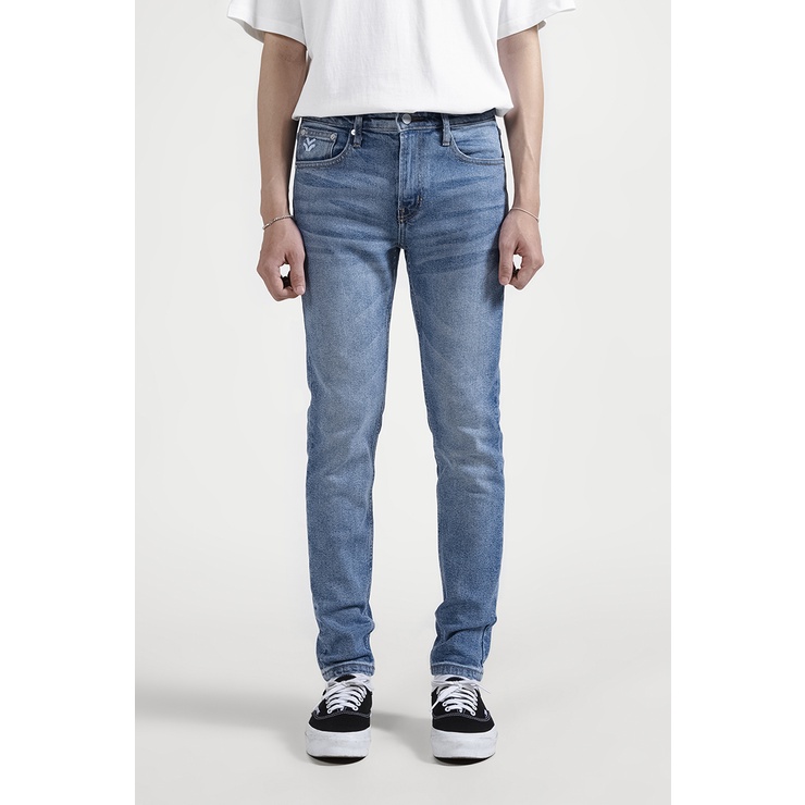 OWL BRAND® BASIC SKINNY JEANS - Quần jeans dài dáng ôm / Xanh - OWL210322