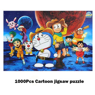 [Mã LIFETOYS1 giảm 30K đơn 99K] Bộ 1000 miếng lắp ghép hình hoạt hình Doraemon