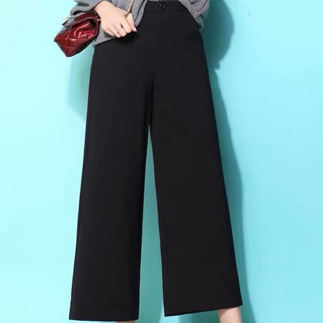 Quần ống rộng dáng lỡ kiểu Nhật | BigBuy360 - bigbuy360.vn