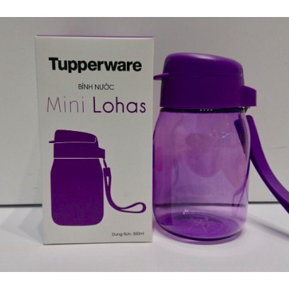 TUPPERWARE CHÍNH HÃNG -Bình nước Mini Lohas 350ml Tupperware