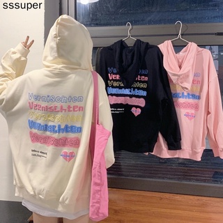Áo Khoác Hoodie Mỏng In Chữ Phối Khóa Kéo Thời Trang Cho Nữ