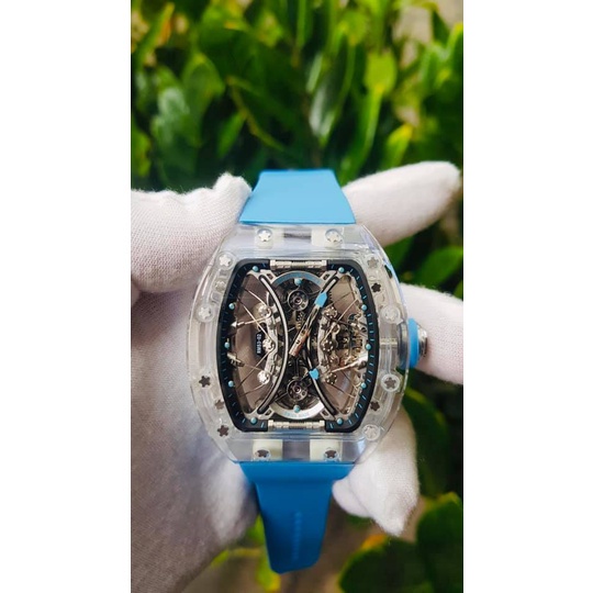 Đồng hồ nam Richard Mille RM 53-02 Tubilon Vỏ Sapphire Trong Suốt