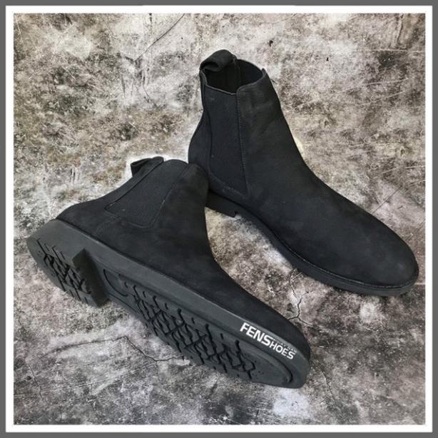 Chelsea Boot USA da lộn mịn HA