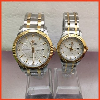 Đồng hồ cặp đôi Rolex150 dây thép không rỉ, gắn kết tinh yêu rolex