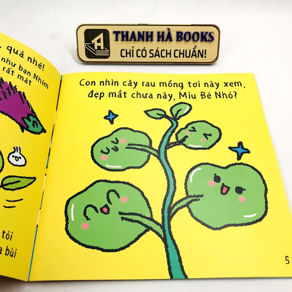 Sách Ehon Kĩ Năng Sống Miu Bé Nhỏ Bộ 8 quyển  Phần 2