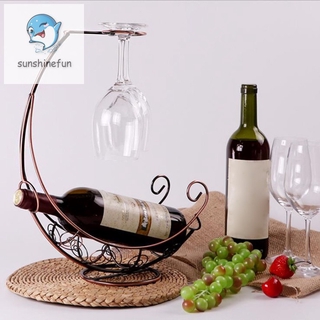 Giá đựng rượu vang đỡ cốc uống rượu thiết kế độc đáo