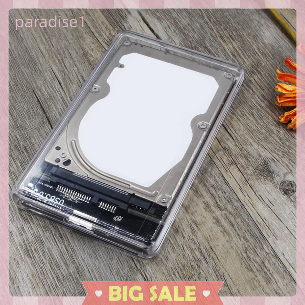 Hộp Đựng Ổ Cứng Trong Suốt 2.5 inch HDD SSD SATA Sang USB 3.0 | BigBuy360 - bigbuy360.vn