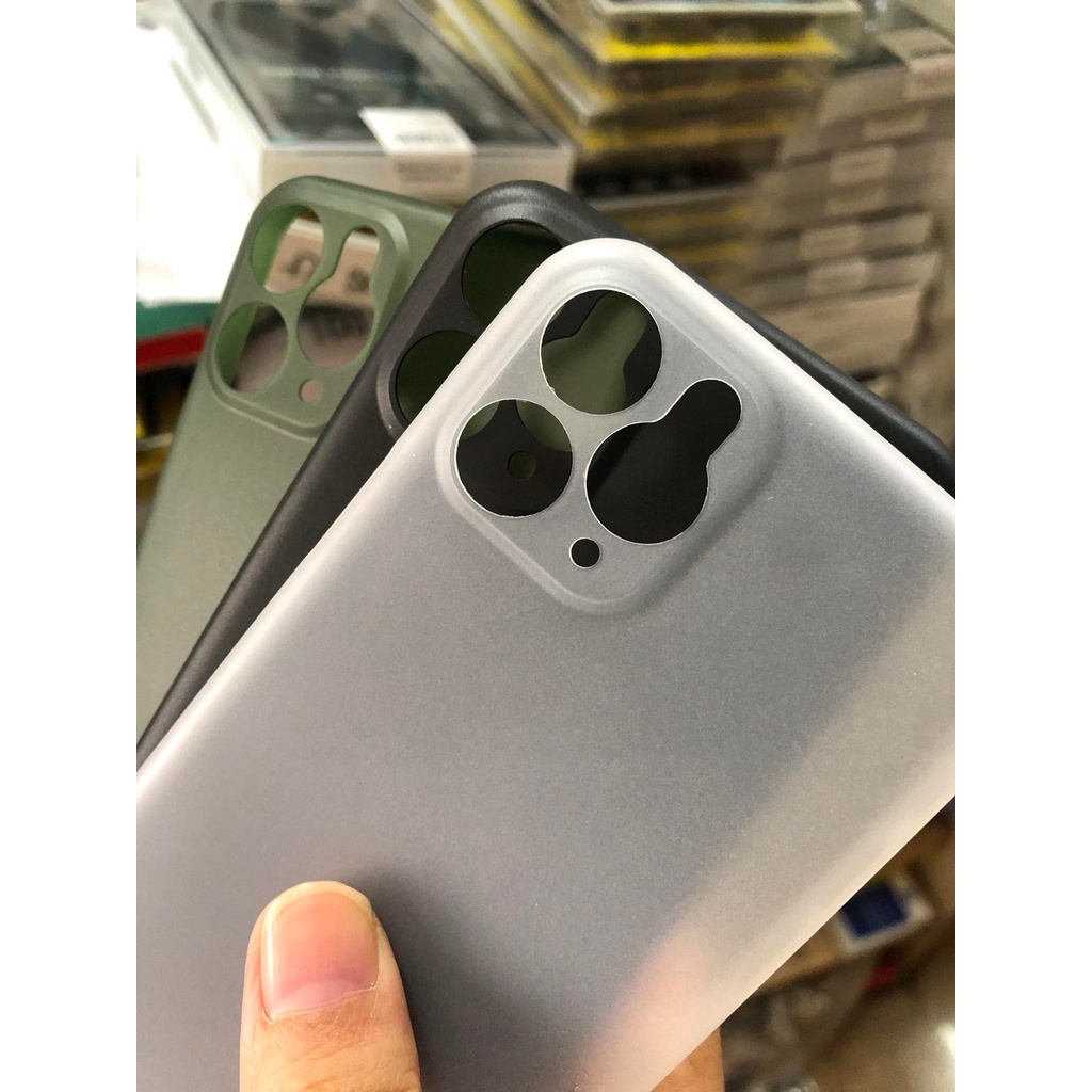 Ốp Lưng iPhone 11 Pro Hiệu Memumi Mỏng Dạng Nhám Mờ Cao Cấp