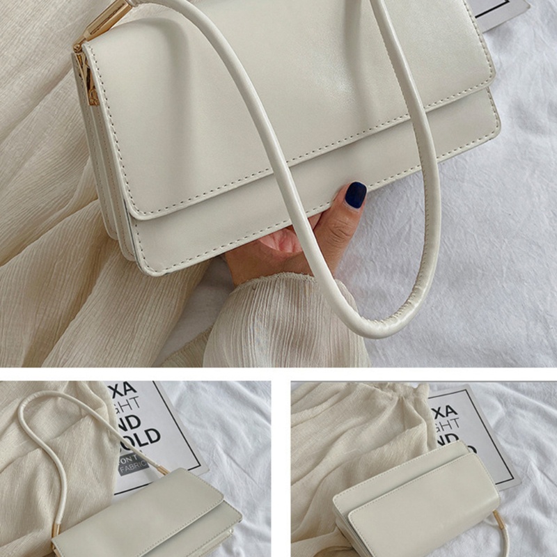 Túi Da Đeo Vai Màu Trơn In Họa Tiết Thời Trang Dành Cho Nữ