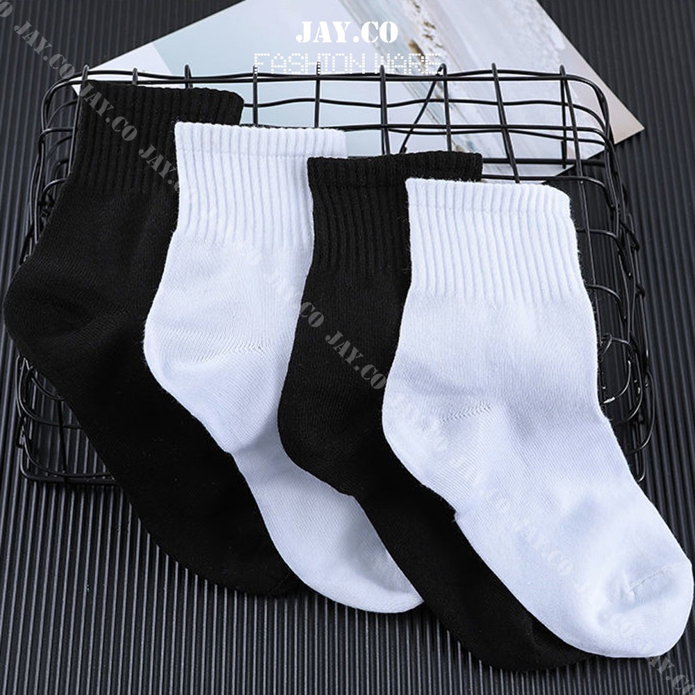 Vớ Cotton Đơn Giản Unisex