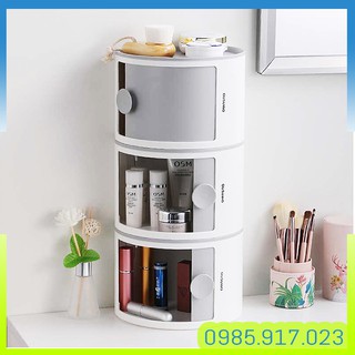 Hộp đựng khăn giấy đa năng nhiều tầng, kệ đựng mỹ phẩm ( một tầng có thể lắp ráp )