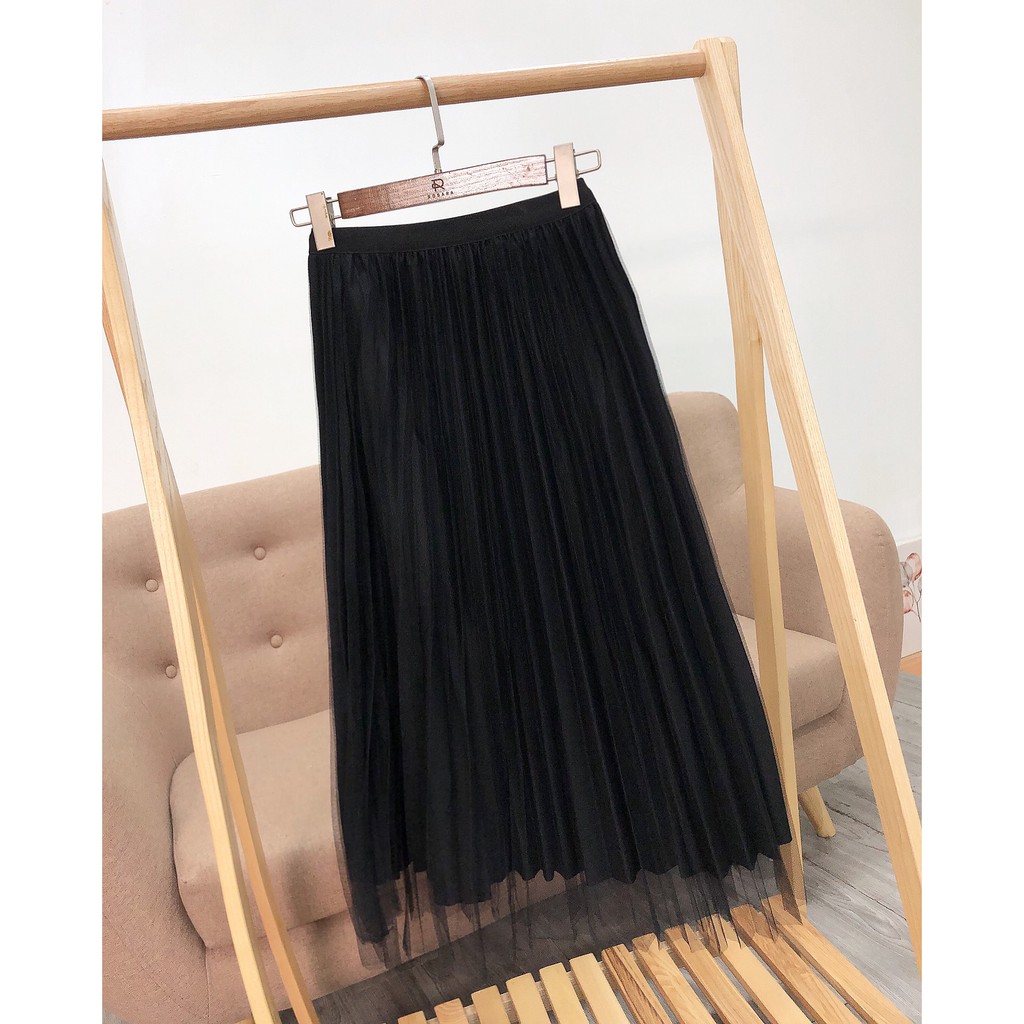 Chân váy xếp ly ren Rosara SP 25 | BigBuy360 - bigbuy360.vn
