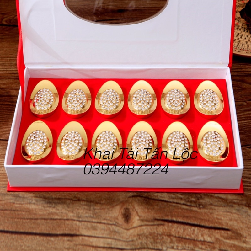 Thỏi vàng , nén vàng thần tài chiêu tài bằng kim loại