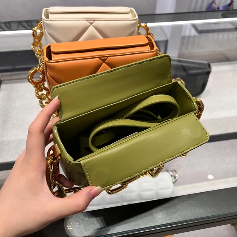 Cnk new CK2-50270926 20671366 Túi Xách Hình Vuông Nhỏ Gọn Phối Dây Xích Thời Trang Cho Nữ