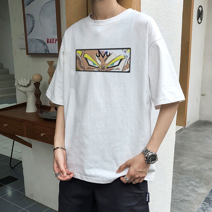 ÁO THUN TAY LỠ NAM NỮ VEGETA EYES