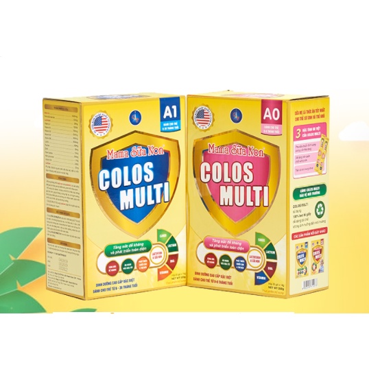 Mama Sữa Non Colos Multi A0,A1, Pedia Hộp 350g_Duchhuymilk